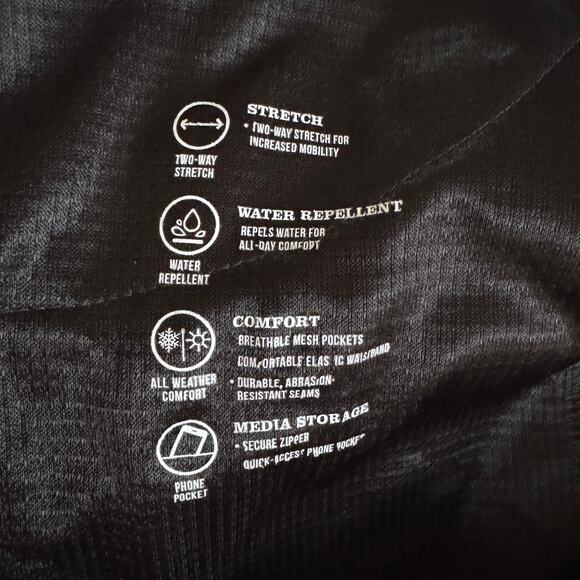 Orvis Pants Men's 36 Camel Khaki Nylon Water Repellant Stretch - Picture 12 of 13